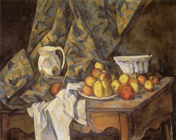 Still Life with Apples and Peaches